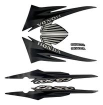 Kit de Adesivos Compatível Honda CB 500 2001 Preta Kit de Adesivos Compatível Honda CB 500 2001 Preta