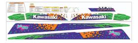 Kit de Adesivos Compatível Jet Ski Kawasaki SX750 1994 Kit de Adesivos Compatível Jet Ski Kawasaki SX750 1994