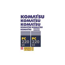 Kit de Adesivos Compatível Komatsu PC220LC