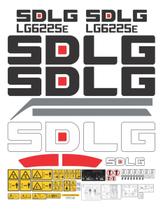 Kit de Adesivos Compatível SDLG LG6225E SPTS