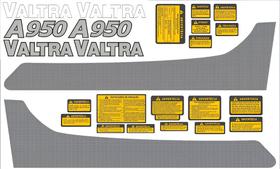 Kit de Adesivos Compatível Valtra A950 UV 25un Kit de Adesivos Compatível Valtra A950 UV 25un