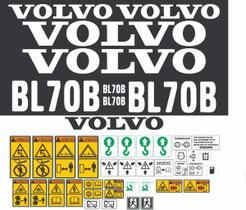 Kit de Adesivos Compatível Volvo BL70B 45 Unidades Kit de Adesivos Compatível Volvo BL70B 45 Unidades