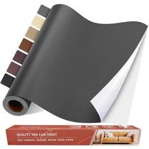 Kit de adesivos de reparo de couro Yikda 80cm x 40cm cinza escuro Kit de adesivos de reparo de couro Yikda 80cm x 40cm cinza escuro