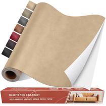 Kit de adesivos de reparo de couro Yikda Retro Beige 80 cm x 40 cm