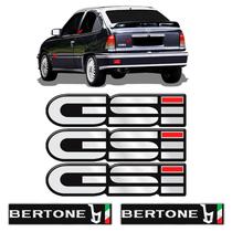 Kit de Adesivos Kadett GSI Bertone Resinado Modelo Original