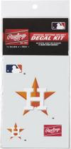 Kit de adesivos para capacete de beisebol Rawlings Houston Astros Kit de adesivos para capacete de beisebol Rawlings Houston Astros