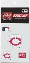 Kit de Adesivos para Capacete de Beisebol Rawlings Minnesota Twins Kit de Adesivos para Capacete de Beisebol Rawlings Minnesota Twins