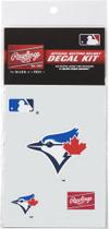 Kit de Adesivos para Capacete de Beisebol Rawlings Toronto Blue Jays Kit de Adesivos para Capacete de Beisebol Rawlings Toronto Blue Jays