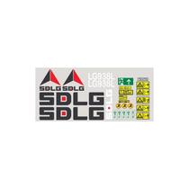 Kit de Adesivos SDLG LG938L Compatível Pá Carregadeira