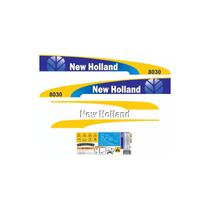 Kit de Adesivos UV Compatível New Holland 8030 Kit de Adesivos UV Compatível New Holland 8030