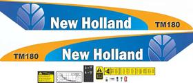 Kit de Adesivos UV Compatível New Holland TS180 Kit de Adesivos UV Compatível New Holland TS180