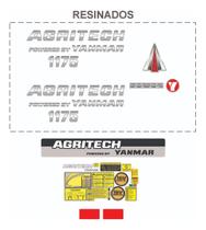 Kit de Adesivos Vinil Compatível Trator Yanmar 1175 Kit de Adesivos Vinil Compatível Trator Yanmar 1175