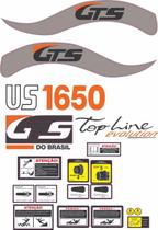 Kit de Adesivos Vinil UV Compatível GTS 1650 19un Kit de Adesivos Vinil UV Compatível GTS 1650 19un