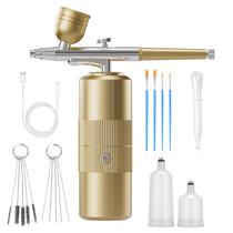 Kit de Aerógrafo CBVCBV Portátil com Compressor 48PSI Bico 0,3mm