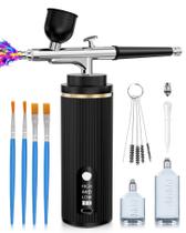 Kit de aerógrafo Compressor de aerógrafo sem fio recarregável