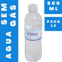 Kit de Água Mineral Sem Gás Nobre Com 12 Unidades de 500ml