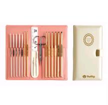 Kit de Agulha Para Crochê Tulip Classic 4 TCK-004E C/ Estojo