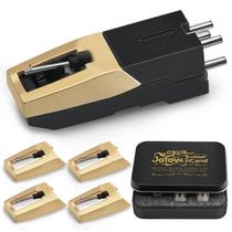 Kit de Agulha para Toca-Discos JoTownCand com Ponta Diamantada Elíptica Kit de Agulha para Toca-Discos JoTownCand com Ponta Diamantada Elíptica