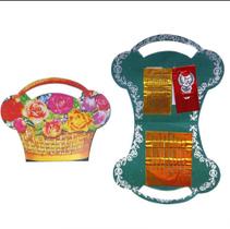 Kit de Agulhas Cestinha Agulheiro com 19 agulhas e um Passador