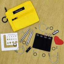 Kit de Agulhas Circulares Intercambiáveis para Tricô 4 Agulhas Twist Shorties Lace - ChiaoGoo Kit de Agulhas Circulares Intercambiáveis para Tricô 4 Agulhas Twist Shorties Lace - ChiaoGoo