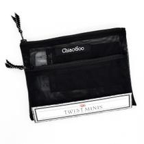 Kit de Agulhas Circulares Intercambiáveis para Tricô 5 Agulhas Twist Mini Red Lace 12,5cm - ChiaoGoo