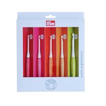 Kit De Agulhas Crochê Prym Ergonomics Com 5 Peças 218440 Kit De Agulhas Crochê Prym Ergonomics Com 5 Peças 218440