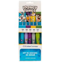 Kit de Agulhas de Crochê Looney Tunes Kit de Agulhas de Crochê Looney Tunes