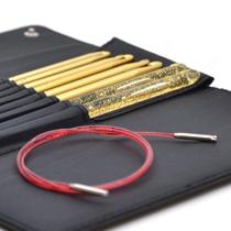 Kit de Agulhas Intercambiáveis para Crochê Tunisiano - Addi Click System Kit de Agulhas Intercambiáveis para Crochê Tunisiano - Addi Click System