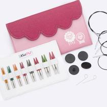 Kit de Agulhas Intercambiáveis para Crochê Tunisiano Dreamz - KnitPro