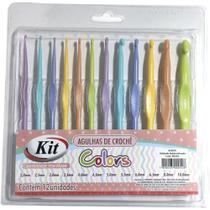 Kit de Agulhas para Crochê com 12 Unidades