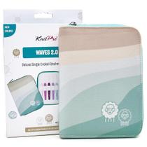 Kit de Agulhas para Croche Waves Deluxe - Knitpro - 30951 Kit de Agulhas para Croche Waves Deluxe - Knitpro - 30951