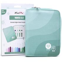 Kit de Agulhas para Croche Waves Grande - Knitpro - 30952 Kit de Agulhas para Croche Waves Grande - Knitpro - 30952