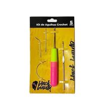 Kit de Agulhas para Crochet Braids com 5 Peças