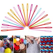 Kit de agulhas plástica 7mm e 9mm para crochê tricô amigurumi lã bonecas pacote 10 unidades Kit de agulhas plástica 7mm e 9mm para crochê tricô amigurumi lã bonecas pacote 10 unidades