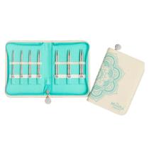 Kit De Agulhas Tricô Knitpro Mindful Circulares 75 Peças