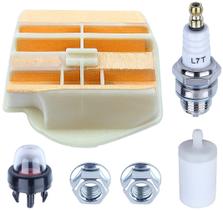Kit de ajuste do filtro de ar Chainsaw Adefol para Husqvarna 450