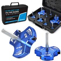 Kit de alargador de tubos ERAYCO de lâmina tripla de PVC para encanamento 8 peças Kit de alargador de tubos ERAYCO de lâmina tripla de PVC para encanamento 8 peças