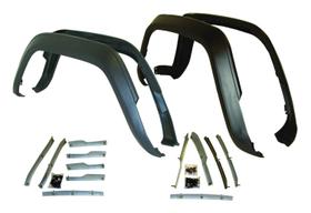 Kit de Alargadores de Para-lamas Crown Automotive 5AGK-M Preto Fosco