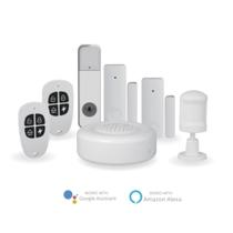 Kit de Alarme E Campainha Inteligente Wifi Sem Fio Completo 8 Peças Casa segura e protegida