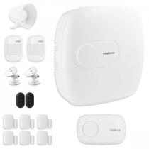 Kit de Alarme Intelbras AMT 1016 NET com 08 Sensores Monitorada via Internet com Aplicativo para Celular Sem Fio