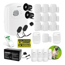 Kit De Alarme Potente Intelbras Com 16 Sensores Sem Fio