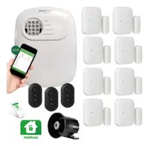 Kit de Alarme Residencial Intelbras ANM 24 NET Central 8 Sensores Sem Fio e 3 Controles Kit de Alarme Residencial Intelbras ANM 24 NET Central 8 Sensores Sem Fio e 3 Controles