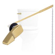 Kit de alças sanitárias Hygie Rinse Front Mount Shiny Gold Metal