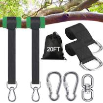Kit de alças suspensas Tree Swing Werflyto Safe 20 pés 2500 kg Kit de alças suspensas Tree Swing Werflyto Safe 20 pés 2500 kg