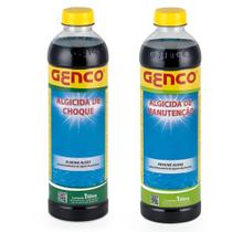 Kit De Algicida Tratamento Choque E Manutenção Para Piscinas Genco Kit De Algicida Tratamento Choque E Manutenção Para Piscinas Genco
