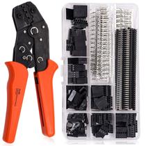 Kit de alicate de crimpagem Taiss SN-28B com conectores Dupont 600PCS Kit de alicate de crimpagem Taiss SN-28B com conectores Dupont 600PCS