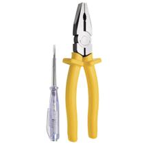 Kit de Alicate Universal 8"" + Chave Teste 1/8 x 3"" - 43408157 - TRAMONTINA Kit de Alicate Universal 8"" + Chave Teste 1/8 x 3"" - 43408157 - TRAMONTINA