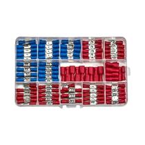 Kit De Alicates Elétricos De Crimpagem 4 Em 1 Com 140-280 Peças, Ferramenta Para Desencapar, Cortar Kit De Alicates Elétricos De Crimpagem 4 Em 1 Com 140-280 Peças, Ferramenta Para Desencapar, Cortar