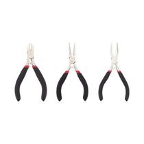 Kit De Alicates Para Fazer Joias Com 4 Peças: Alicate De Bico Fino, Alicate De Bico De Corrente E Kit De Alicates Para Fazer Joias Com 4 Peças: Alicate De Bico Fino, Alicate De Bico De Corrente E