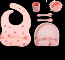 Kit de Alimentação Infantil Estampado 6 Peças - SE509